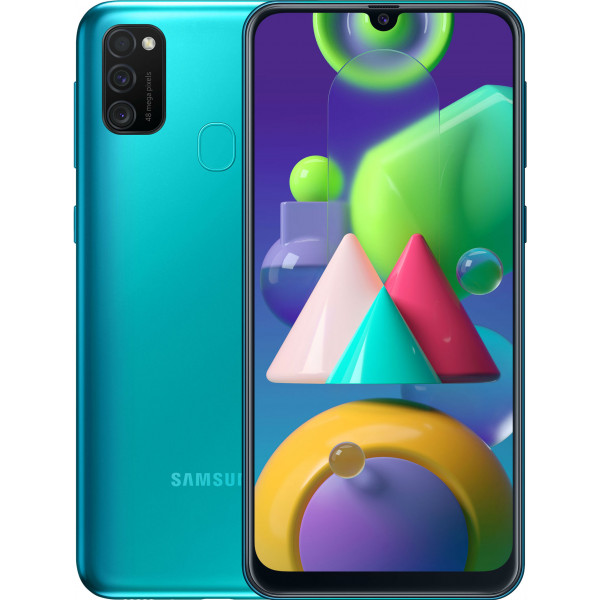 Фото - Смартфон Samsung Galaxy M21 Green (SM-M215FZGUSEK)
