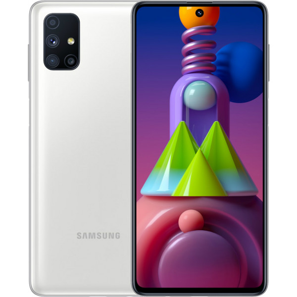 Фото - Смартфон Samsung Galaxy M51 6/128Gb White (SM-M515FZWDSEK) Фото - Смартфон Samsung Galaxy M51 6/128Gb White (SM-M515FZWDSEK)