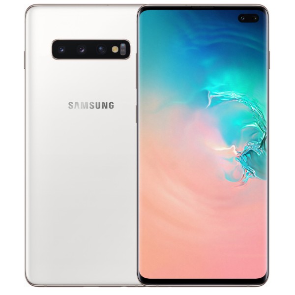 Фото - Смартфон Samsung Galaxy S10+ 8/128Gb Ceramic White (SM-G975FCWD)
