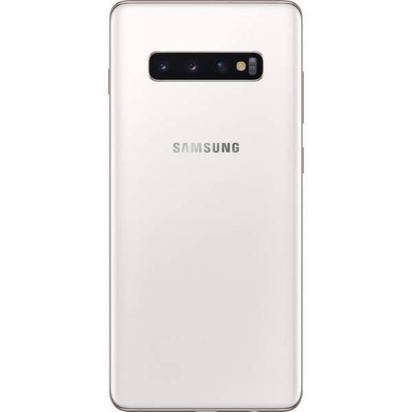 Фото - Смартфон Samsung Galaxy S10+ 8/128Gb Ceramic White (SM-G975FCWD)