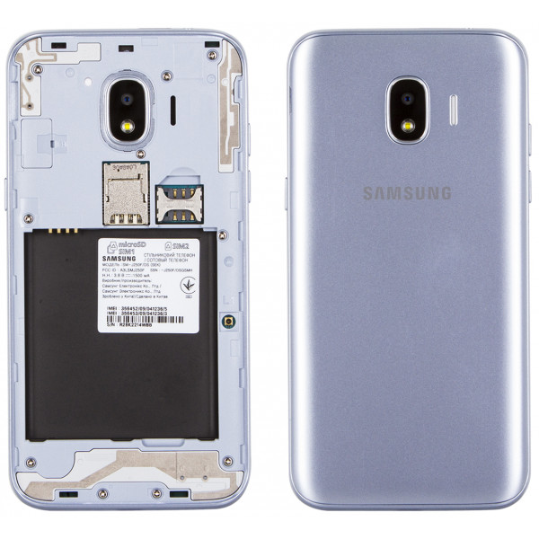 Фото - Смартфон Samsung Galaxy J2 (2018) Blue Silver (SM-J250F)