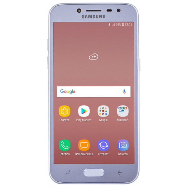 Фото - Смартфон Samsung Galaxy J2 (2018) Blue Silver (SM-J250F)