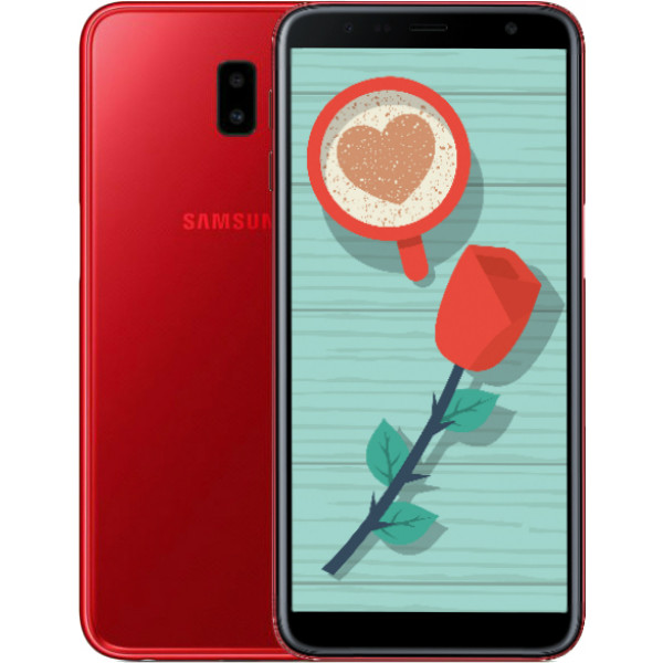 Фото - Смартфон Samsung Galaxy J6+ Red (SM-J610)