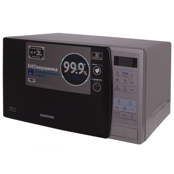 Фото - Микроволновая печь (СВЧ) Samsung ME83KRS-1/BW