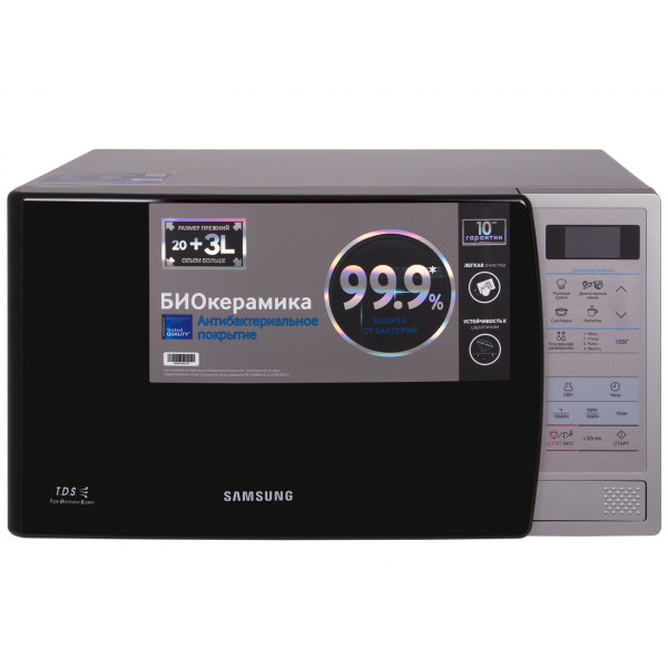 Фото - Микроволновая печь (СВЧ) Samsung ME83KRS-1/BW