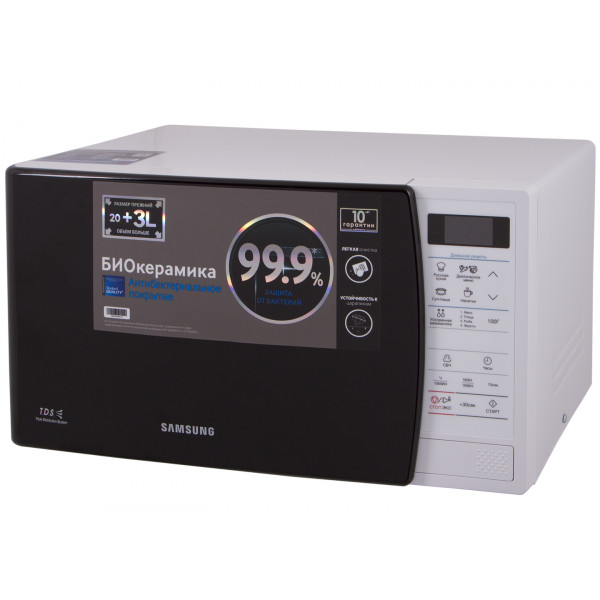 Фото - Микроволновая печь (СВЧ) Samsung ME83KRW-1/BW