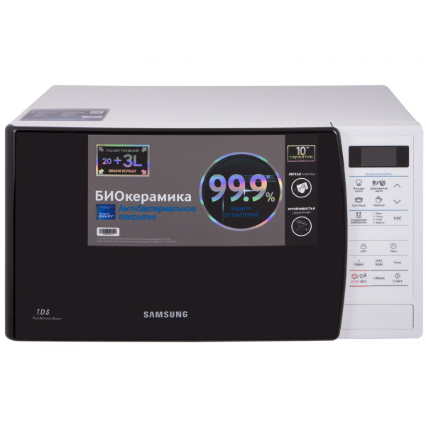 Фото - Микроволновая печь (СВЧ) Samsung ME83KRW-1/BW