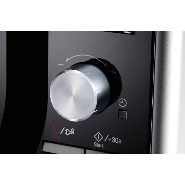 Фото - Микроволновая печь (СВЧ) Samsung MS23F302TAS/BW