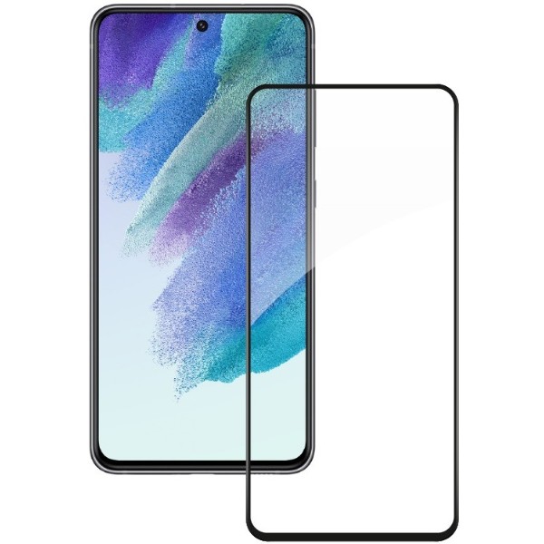 Фото - Защитное стекло для смартфона ACCLAB Full Glue for Samsung S21FE Black (1283126521683)