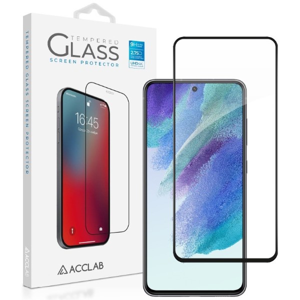 Фото - Защитное стекло для смартфона ACCLAB Full Glue for Samsung S21FE Black (1283126521683)