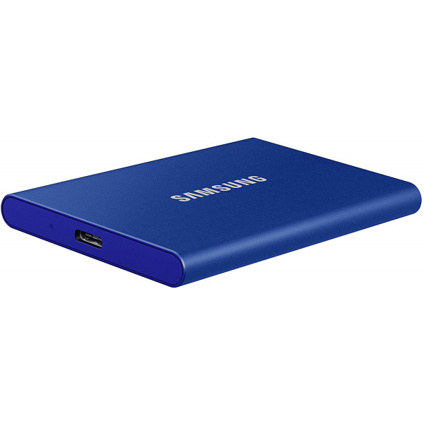 Фото - SSD-накопичувач зовнішній Samsung T7 Blue 2 TB (MU-PC2T0H/WW)