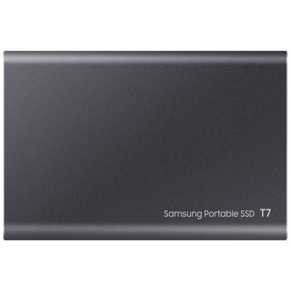 Фото - SSD-накопитель внешний Samsung T7 Titan Grey 1 TB (MU-PC1T0T/WW)