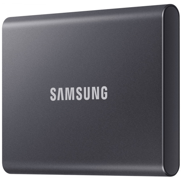 Фото - SSD-накопитель внешний Samsung T7 Titan Grey 1 TB (MU-PC1T0T/WW)