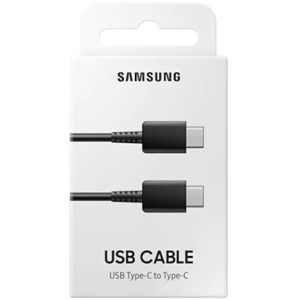 Фото - Кабель Samsung Type-C to Type-C - 1m Black (EP-DA705BBRGRU)