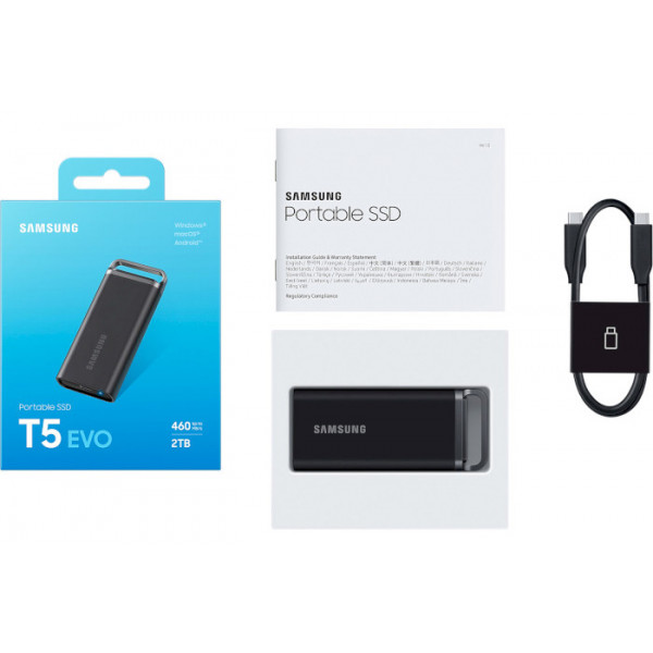 Фото - SSD-накопитель внешний Samsung USB3.2 2TB EXT./T5 EVO (MU-PH2T0S/EU)