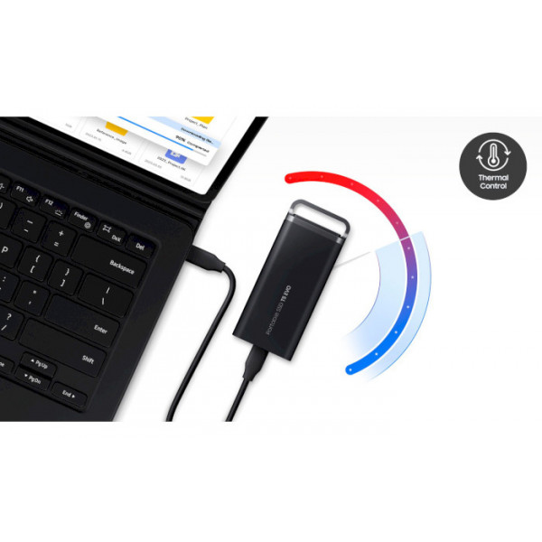 Фото - SSD-накопитель внешний Samsung USB3.2 2TB EXT./T5 EVO (MU-PH2T0S/EU)