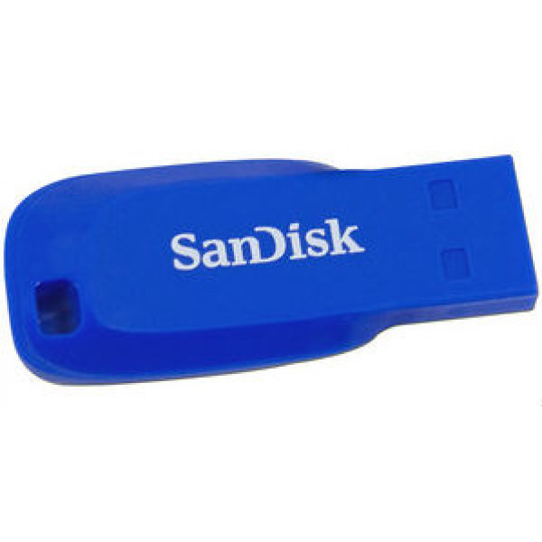 Фото - Флеш USB SanDisk Cruzer Blade Blue Electric 16GB (SDCZ50C-016G-B35BE)