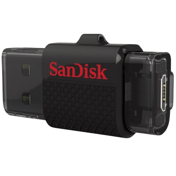 Фото - Флеш USB SanDisk Ultra Dual Drive 16GB USB 3.0 OTG Black (SDDD2-016G-GAM46)