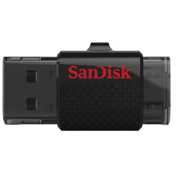Фото - Флеш USB SanDisk Ultra Dual Drive 16GB USB 3.0 OTG Black (SDDD2-016G-GAM46)