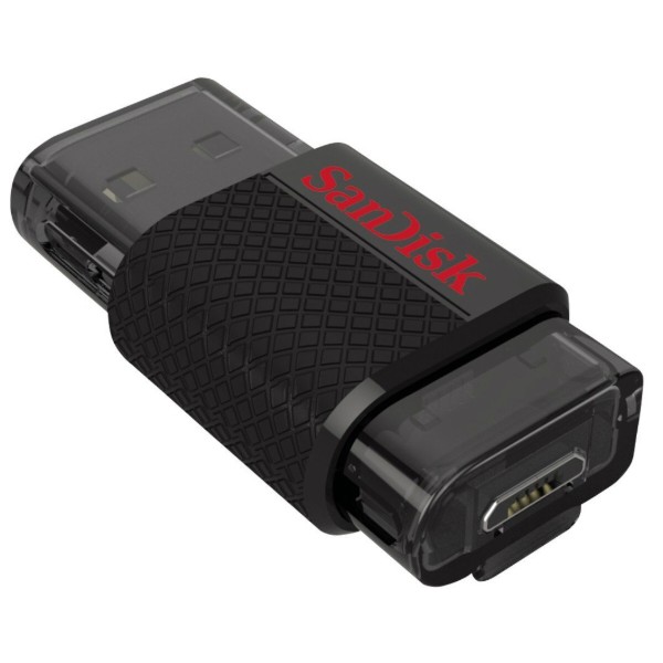 Фото - Флеш USB SanDisk Ultra Dual Drive 16GB USB 3.0 OTG Black (SDDD2-016G-GAM46)