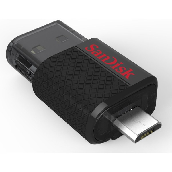 Фото - Флеш USB SanDisk Ultra Dual Drive 16GB USB 3.0 OTG Black (SDDD2-016G-GAM46)