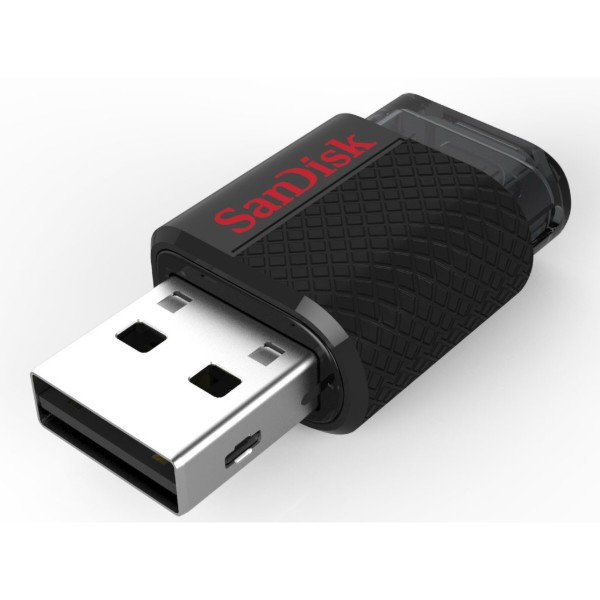 Фото - Флеш USB SanDisk Ultra Dual Drive 16GB USB 3.0 OTG Black (SDDD2-016G-GAM46)