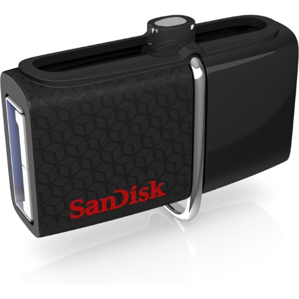 Фото - Флеш USB/micro USB SanDisk Ultra Dual Drive 32GB OTG Black (SDDD2-032G-G46)