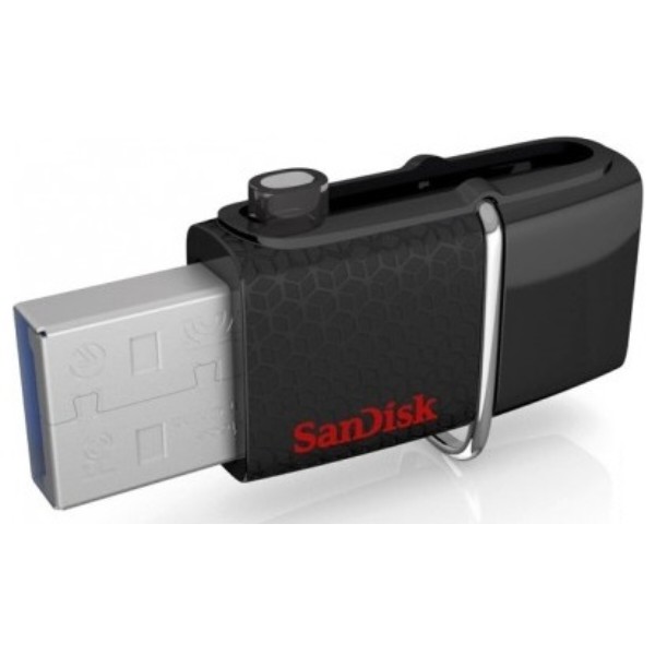 Фото - Флеш USB/micro USB SanDisk Ultra Dual Drive 32GB OTG Black (SDDD2-032G-G46)