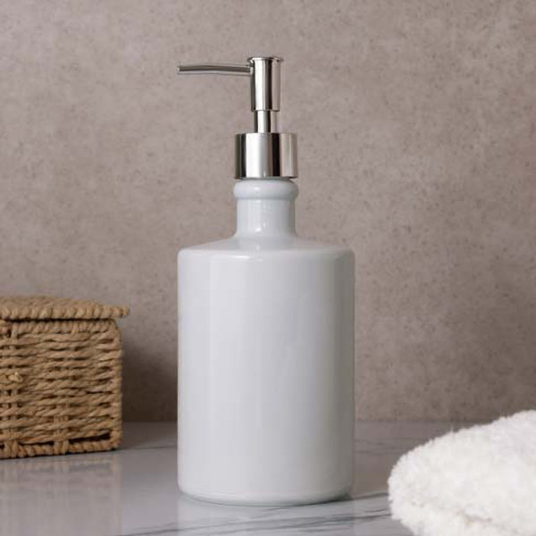 Фото - Дозатор для мыла SAN MIGUEL LISO 600 мл белый матовый (5508DG10)