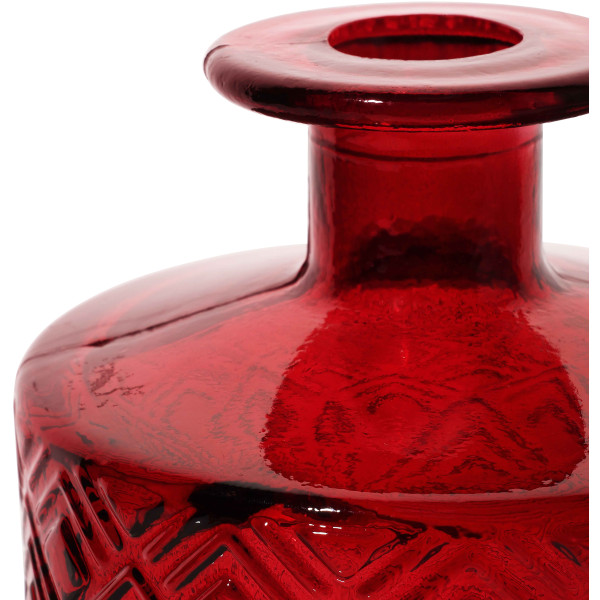 Фото - Ваза SAN MIGUEL NIHON H12XD10CM червоний (5952DB06)