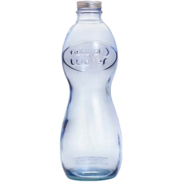 Фото - Пляшка для води SAN MIGUEL з кришкою WATER 1 л зимова блакить (5972DB601)