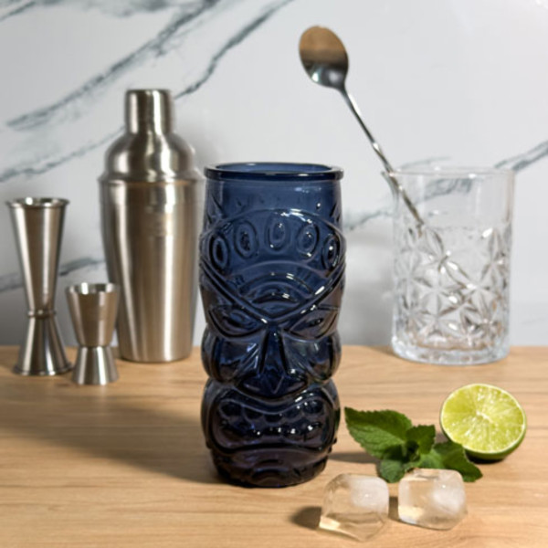 Фото - Склянка SAN MIGUEL TIKI 550 мл блакитно-сірий (2361DB150)