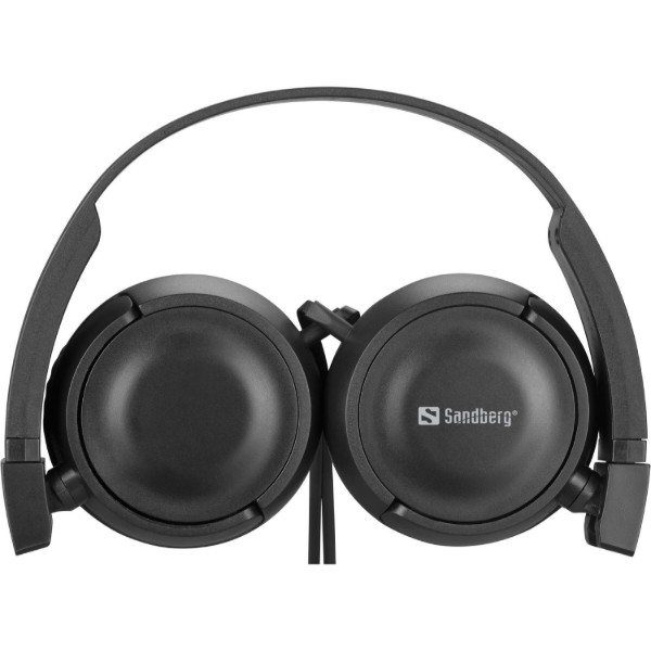 Фото - Наушники накладные проводные Sandberg Saver MiniJack HeadPhone Travel, 3,5мм Black (325-30)
