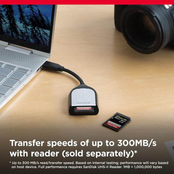 Фото - Карта памяти SanDisk Extreme Pro V90 SD 256GB UHS-II (SDSDXDM-256G-GN4IN)