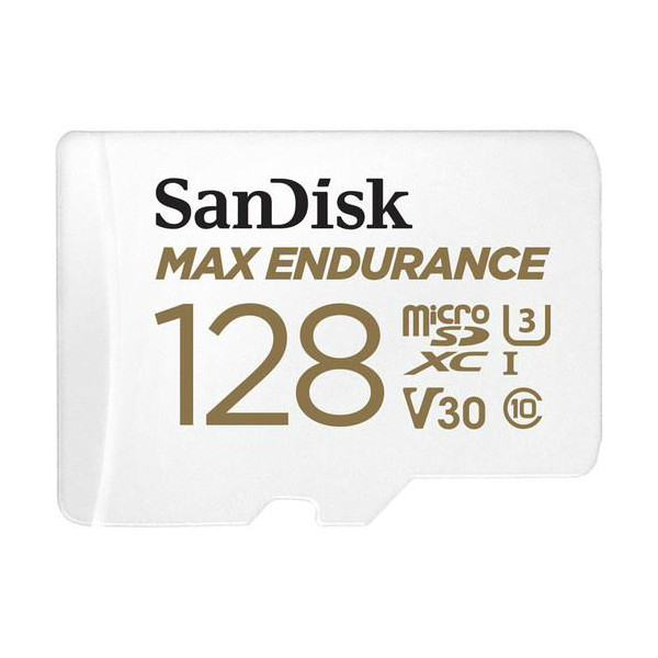Фото - Карта пам'яті SanDisk microSDXC 128GB C10 UHS-I U3 Max Endurance (SDSQQVR-128G-GN6IA) Фото - Карта пам'яті SanDisk microSDXC 128GB C10 UHS-I U3 Max Endurance (SDSQQVR-128G-GN6IA)