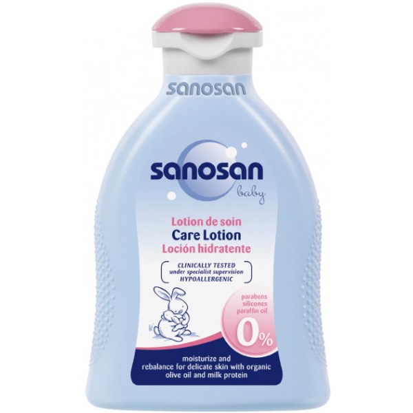 Фото - Молочко и лосьоны для тела детские Sanosan Baby 200 мл (4003583190492)
