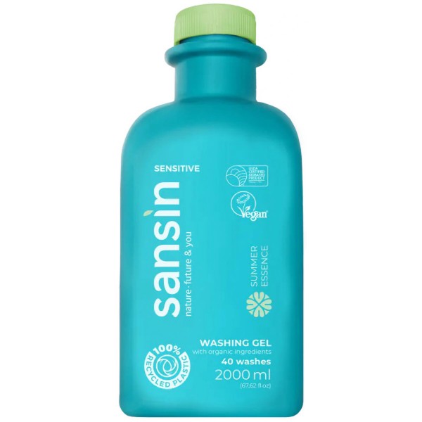 Фото - Гель для стирки Sansin Summer Essence Sensitive, 2 л