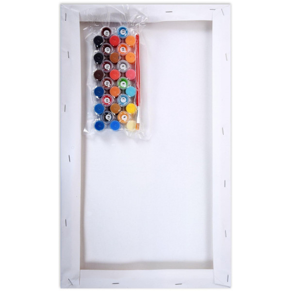 Фото - Картина по номерам Santi Девушка самурай 30х50 см (955554)