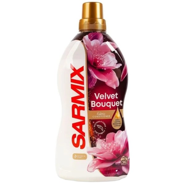 Фото - Ополаскиватель для белья SARMIX Velvet Bouquet  900 мл (4820268105073)