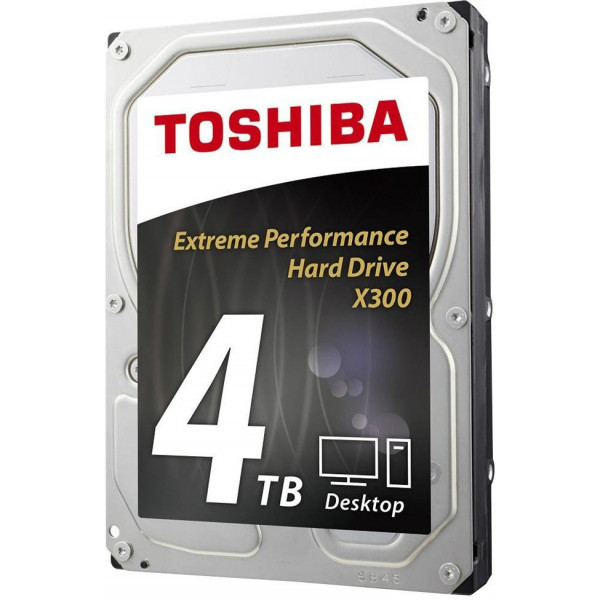 Фото - Жесткий диск внутренний Toshiba High-Performance X300 4TB 7200rpm 128MB 3.5" SATA III (HDWE140UZSVA)