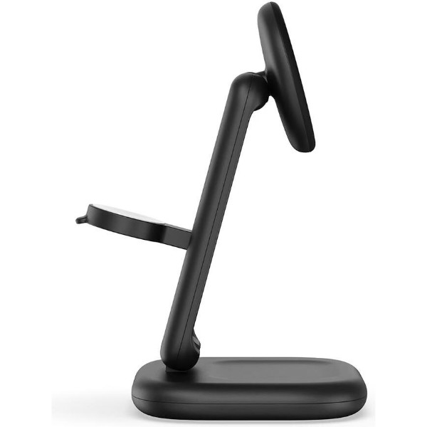 Фото - Беспроводное зарядное устройство Satechi 3в1 Foldable Qi2 25W Wireless Charging Stand Space Gray (ST-Q25F31C-EA)
