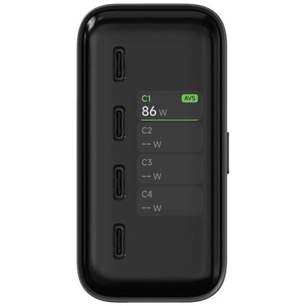 Фото - Мережевий зарядний пристрій Satechi ChargeView 140W Desktop Charger Black (ST-C4CV140C-EU)