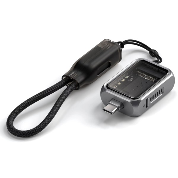 Фото - Зовнішня кишеня Satechi Mini NVMe SSD Enclosure Space Grey (ST-E2230M)