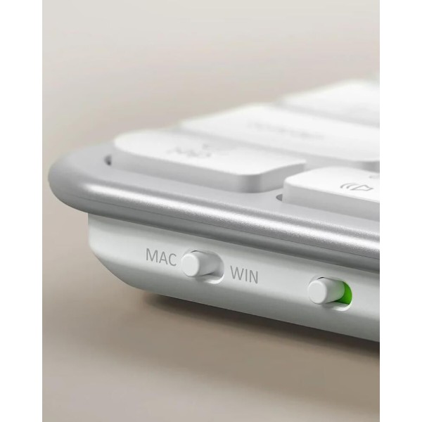 Фото - Клавиатура беспроводная Satechi Slim EX1 Wireless Keyboard Silver (ST-KEX1S-EN)