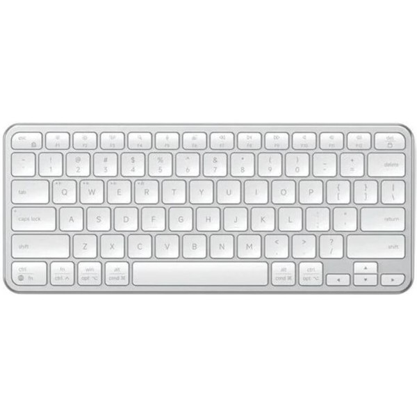 Фото - Клавиатура беспроводная Satechi Slim EX1 Wireless Keyboard Silver (ST-KEX1S-EN) Фото - Клавиатура беспроводная Satechi Slim EX1 Wireless Keyboard Silver (ST-KEX1S-EN)