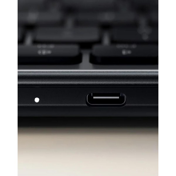 Фото - Клавиатура беспроводная Satechi Slim EX1 Wireless Keyboard Space Black (ST-KEX1C-EN)