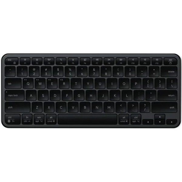 Фото - Клавиатура беспроводная Satechi Slim EX1 Wireless Keyboard Space Black (ST-KEX1C-EN) Фото - Клавиатура беспроводная Satechi Slim EX1 Wireless Keyboard Space Black (ST-KEX1C-EN)