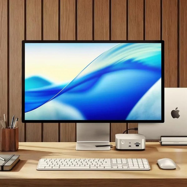 Фото - Хаб USB Satechi Thunderbolt 5 CubeDock Station with SSD Enclosure Silver (ST-DT5CES-EU)