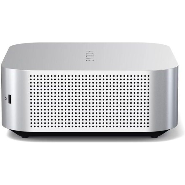 Фото - Хаб USB Satechi Thunderbolt 5 CubeDock Station with SSD Enclosure Silver (ST-DT5CES-EU)