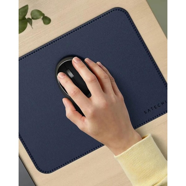 Фото - Коврик для мыши Satechi Vegan Leather Premium Mouse Pad Blue (ST-LMPB)